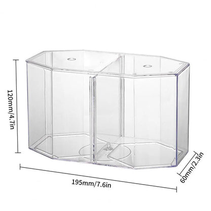 Transparent Fish Tank Double Grid Fish Separation Breeding Box Aquarium Breeder Box Breathable Fish Breeding Isolation Box