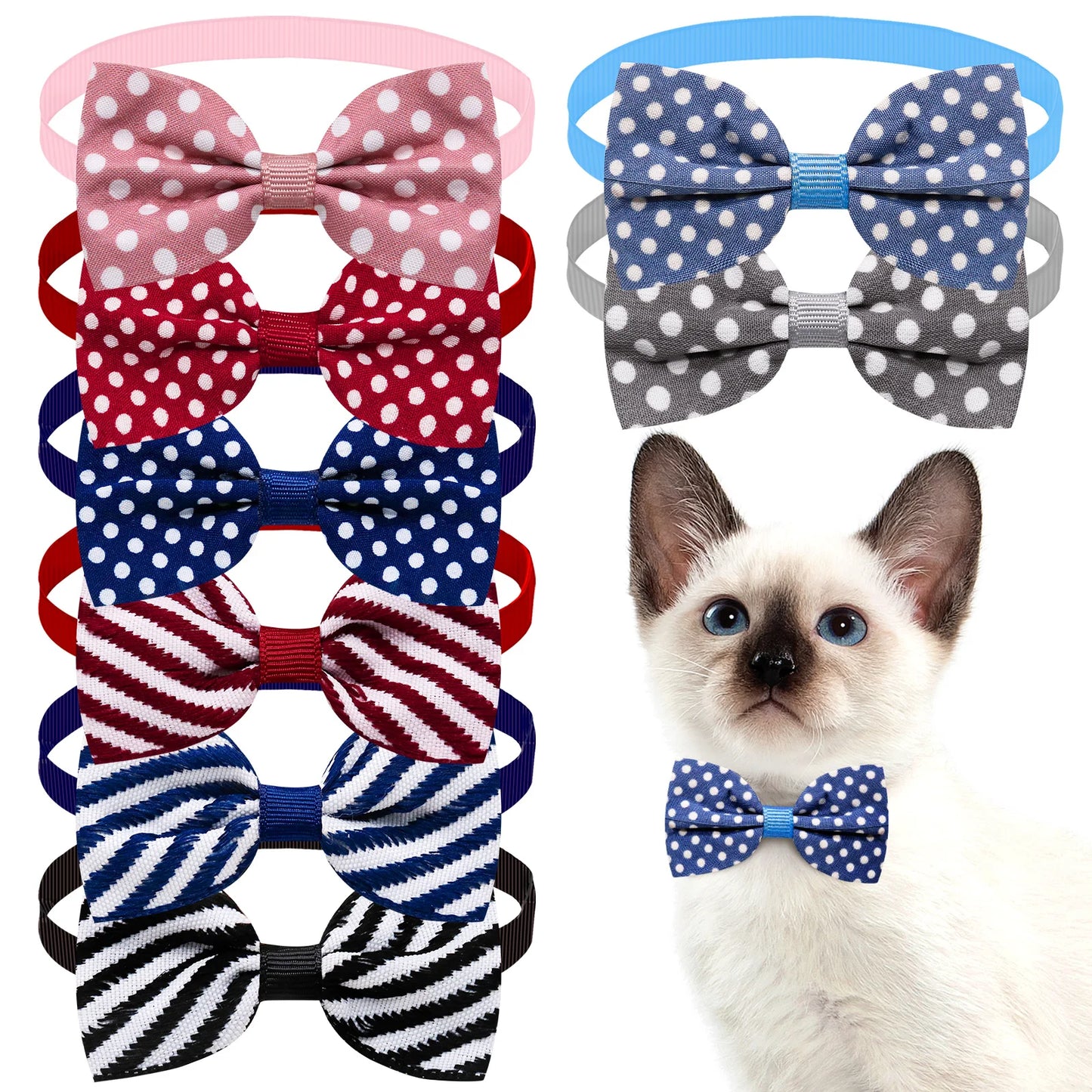 Cute Bowtie Bulk Dogs Accessories