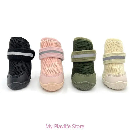 Breathable Pet Dog Shoes Casual Walking Booties Durable Footwear for Small Dogs Kitten Outdoor Dogs Protect Booties